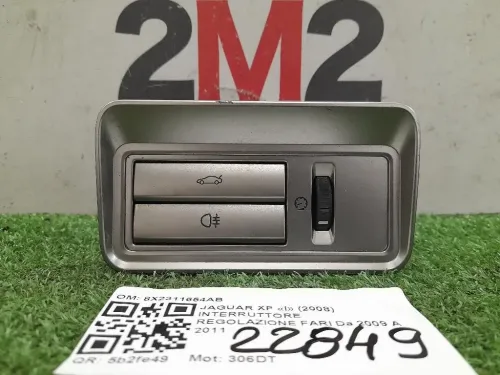 Interruttore Regolazione FARI 8X2311654AB Jaguar XF I 2008
