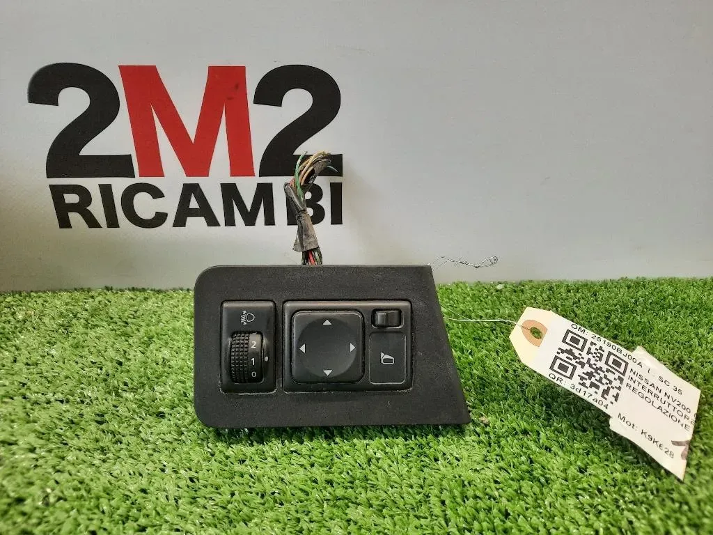 Interruttore Regolazione FARI 25190BJ00A Nissan Nv200 2009