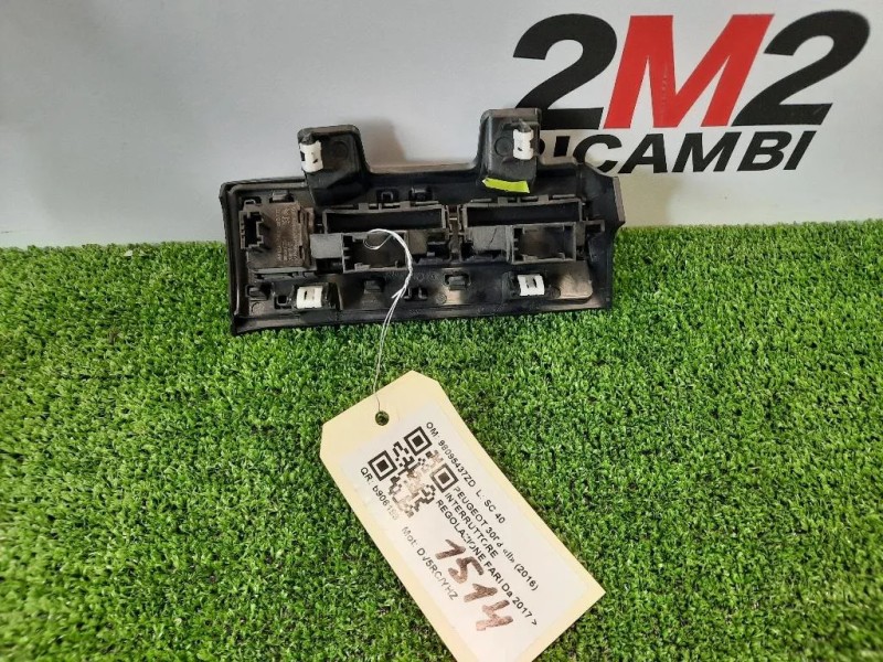 Interruttore Regolazione FARI 98095437ZD Peugeot 3008 II 2016