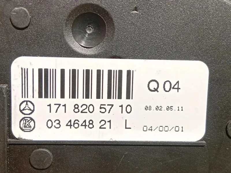 Interruttore Regolazione Sedile ANT SX 1718205710 Mercedes Classe SLK R171 2004