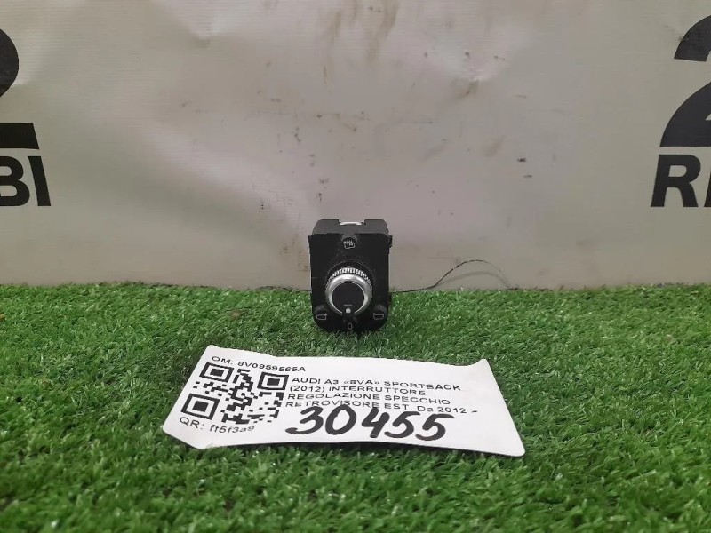 Interruttore Regolazione Specchio Retrovisore EST 8V0959565A Audi A3 8VA Sportback 2012