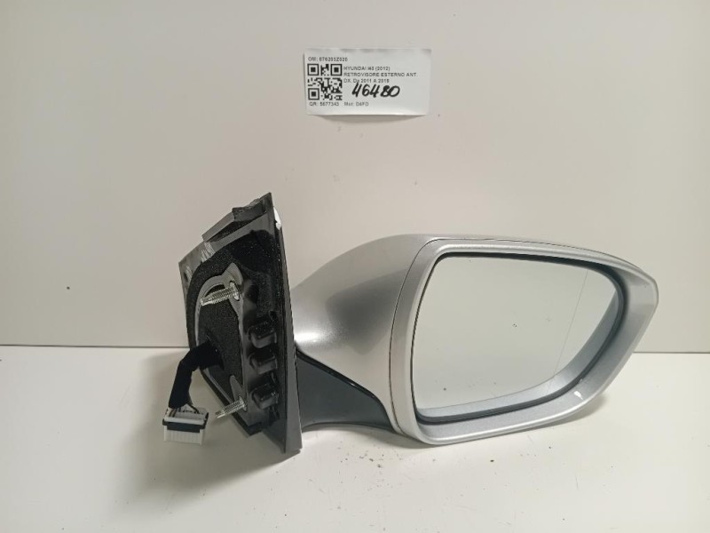 Retrovisore Esterno ANT DX 876203Z020 Hyundai I40 2012