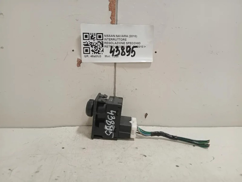 Interruttore Regolazione Specchio Retrovisore EST  Nissan Navara 2010