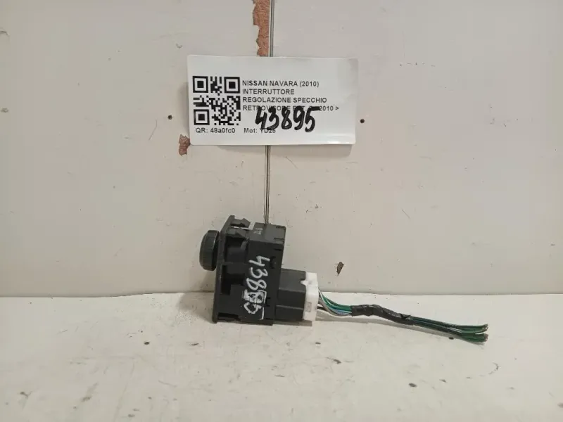 Interruttore Regolazione Specchio Retrovisore EST Nissan Navara 2010