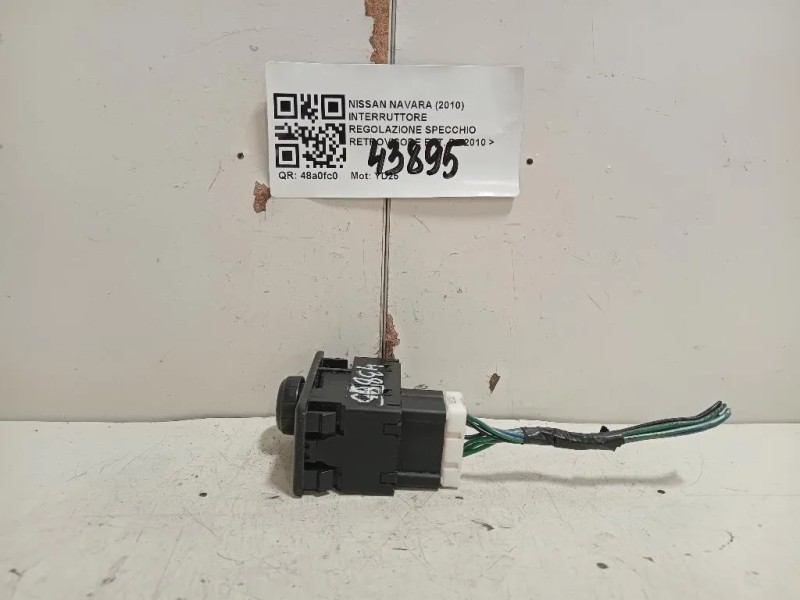 Interruttore Regolazione Specchio Retrovisore EST  Nissan Navara 2010