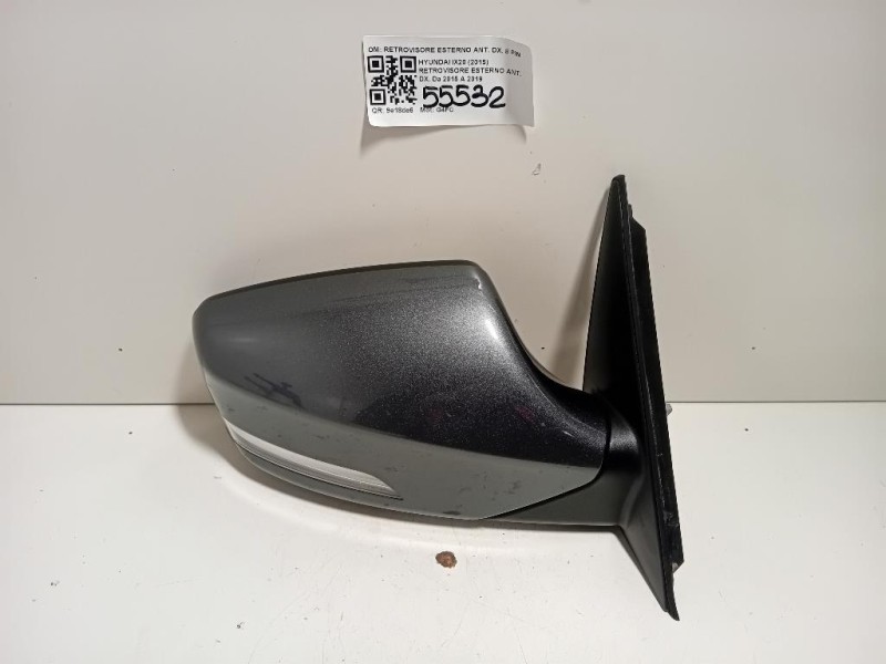 Retrovisore Esterno ANT DX RETROVISORE ESTERNO ANT DX 8 PIN Hyundai IX20 2015