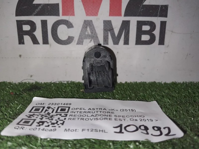 Interruttore Regolazione Specchio Retrovisore EST 23301469 Opel Astra K 2019