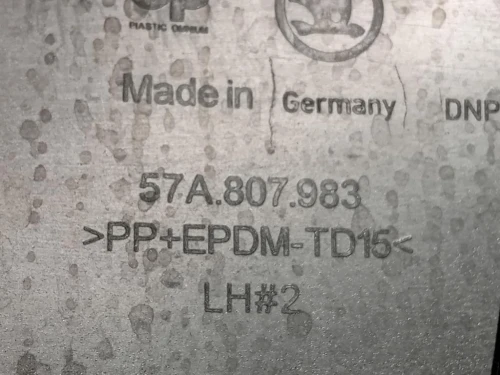 Paraurti Angolare POST SX 57A807983 Skoda Karoq 2017