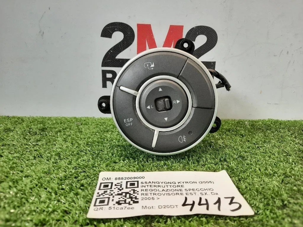 Interruttore Regolazione Specchio Retrovisore EST SX 8552009000 Ssangyong Kyron 2005