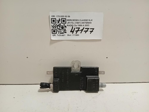 Antenna Radio 170 820 00 89 Mercedes Classe SLK R170 1997