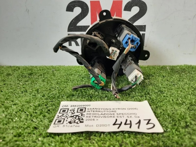 Interruttore Regolazione Specchio Retrovisore EST SX 8552009000 Ssangyong Kyron 2005