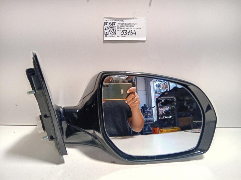 Retrovisore Esterno ANT DX 87620-2WBPOW8U Hyundai Santa FÉ IV 2015