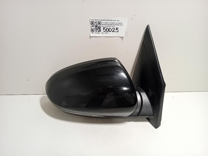 Retrovisore Esterno ANT DX 12 FILI SPECCHIO VETRO Hyundai Tucson II 2015