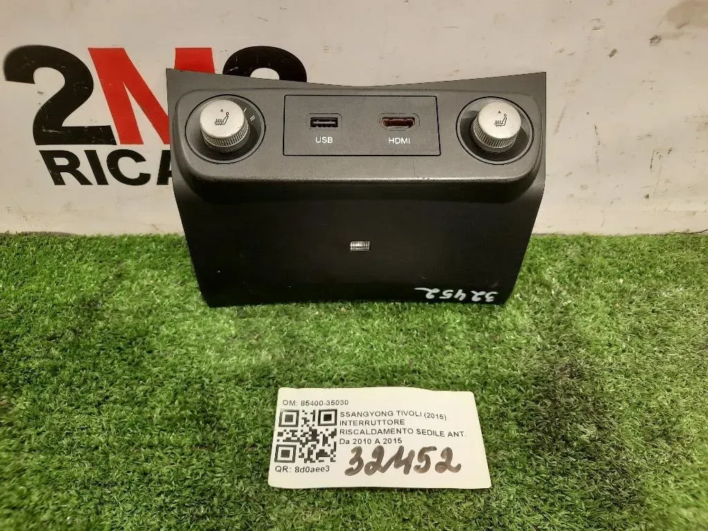 Interruttore Riscaldamento Sedile ANT 85400-35030 Ssangyong Tivoli 2015