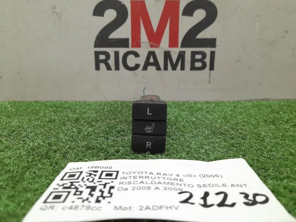 Interruttore Riscaldamento Sedile ANT 15B088 Toyota RAV 4 III 2006