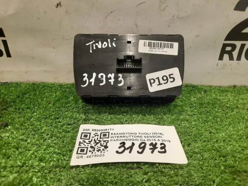 Interruttore Sensori Parcheggio 8530035171 Ssangyong Tivoli 2015