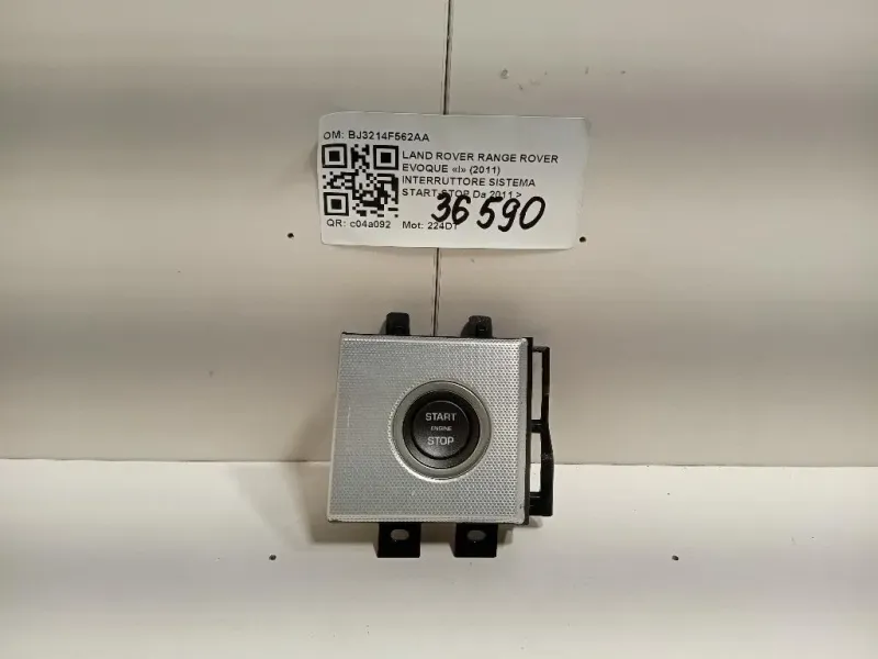 Interruttore Sistema Start-stop BJ3214F562AA Land Rover Range Rover Evoque I 2011