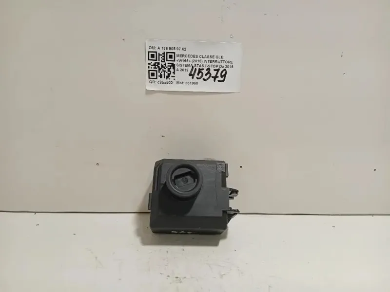Interruttore Sistema Start-stop A 166 905 97 02 Mercedes Classe GLE W166 2015