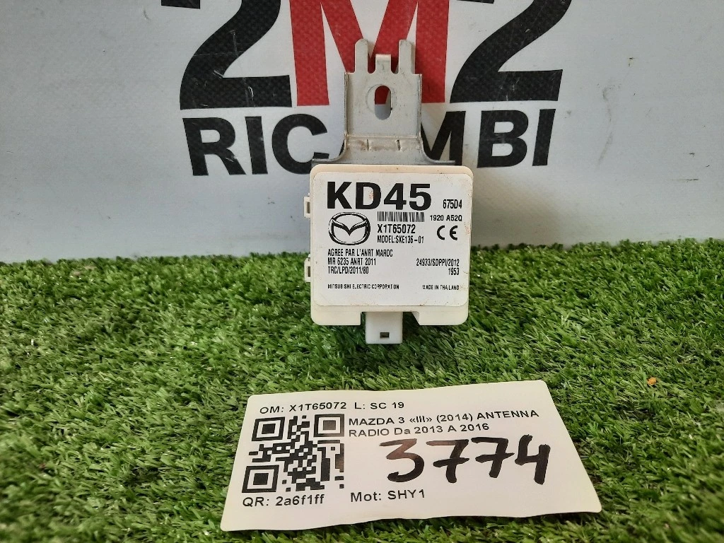 Antenna Radio X1T65072 Mazda 3 III 2014