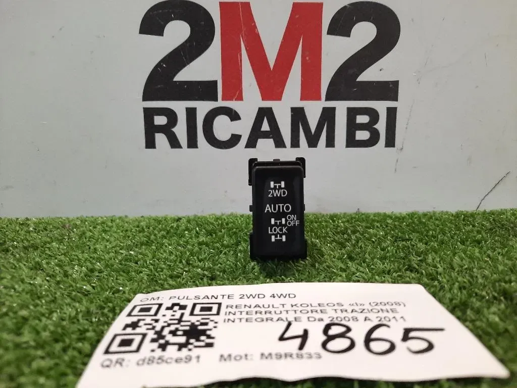 Interruttore Trazione Integrale PULSANTE 2WD 4WD Renault Koleos I 2008
