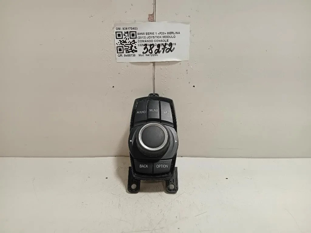 Joystick Modulo Comando Console Centrale 926170403 Bmw Serie 1 F20 Berlina 2012
