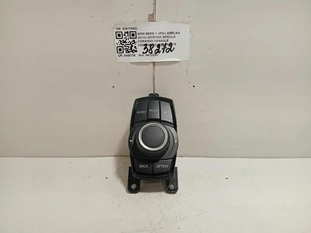 Joystick Modulo Comando Console Centrale 926170403 Bmw Serie 1 F20 Berlina 2012