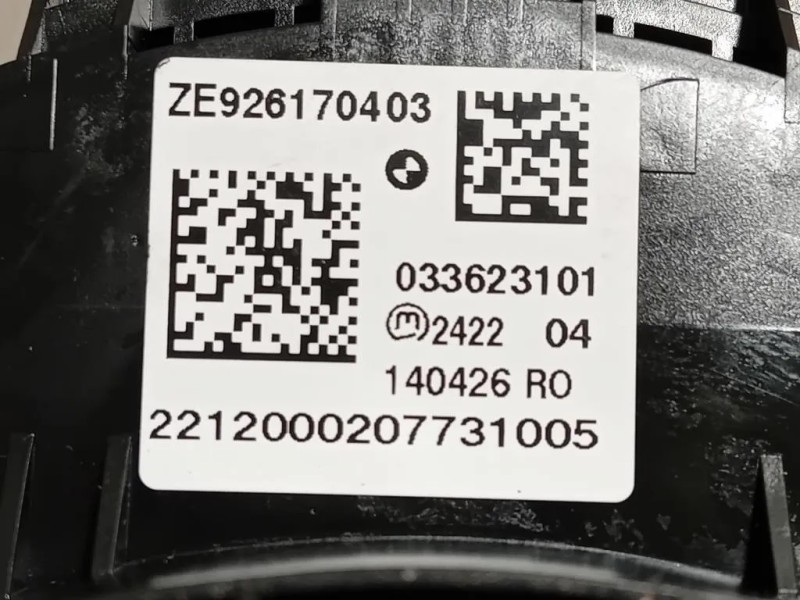 Joystick Modulo Comando Console Centrale 926170403 Bmw Serie 1 F20 Berlina 2012