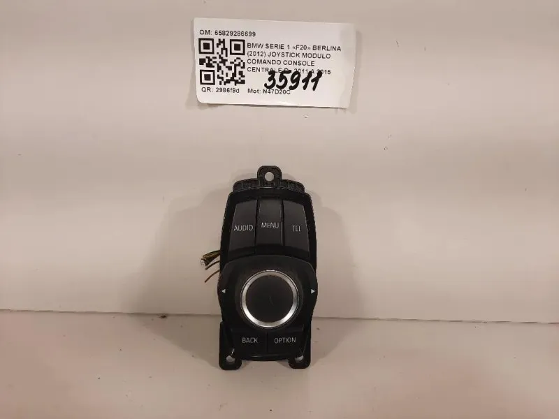Joystick Modulo Comando Console Centrale 65829286699 Bmw Serie 1 F20 Berlina 2012