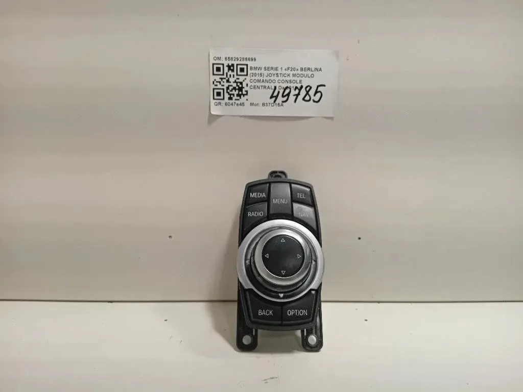 Joystick Modulo Comando Console Centrale 65829286699 Bmw Serie 1 F20 Berlina 2015