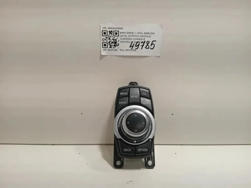 Joystick Modulo Comando Console Centrale 65829286699 Bmw Serie 1 F20 Berlina 2015