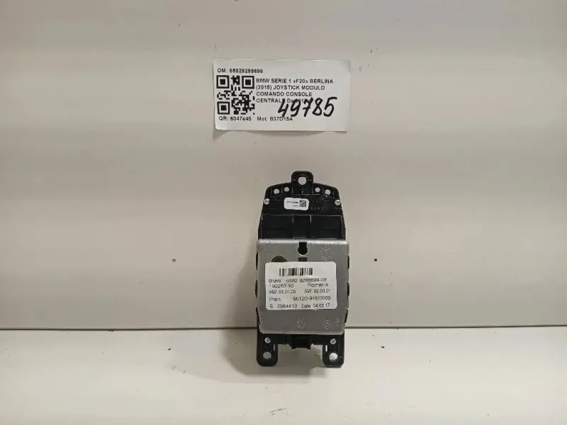 Joystick Modulo Comando Console Centrale 65829286699 Bmw Serie 1 F20 Berlina 2015