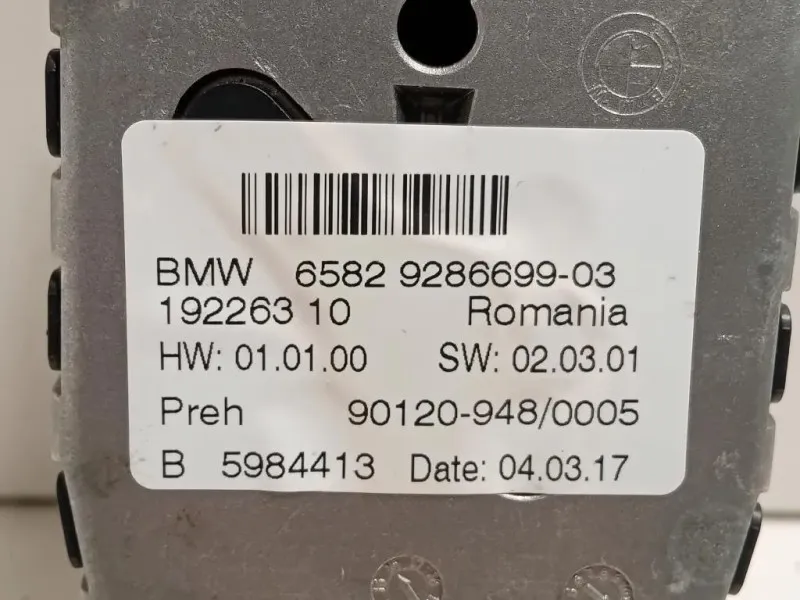 Joystick Modulo Comando Console Centrale 65829286699 Bmw Serie 1 F20 Berlina 2015