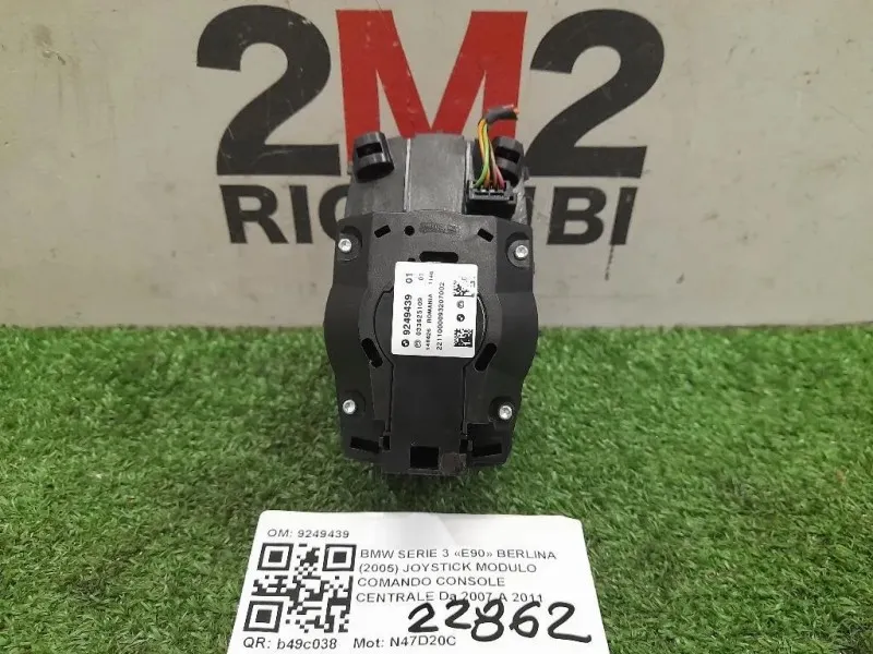 Joystick Modulo Comando Console Centrale 9249439 Bmw Serie 3 E90 Berlina 2005