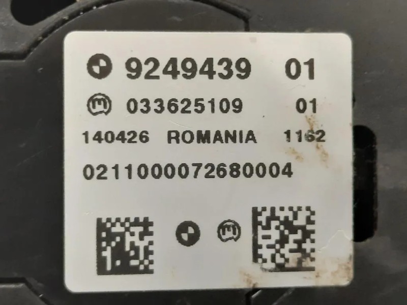 Joystick Modulo Comando Console Centrale 9249439 01 Bmw Serie 5 F10 Berlina 2010