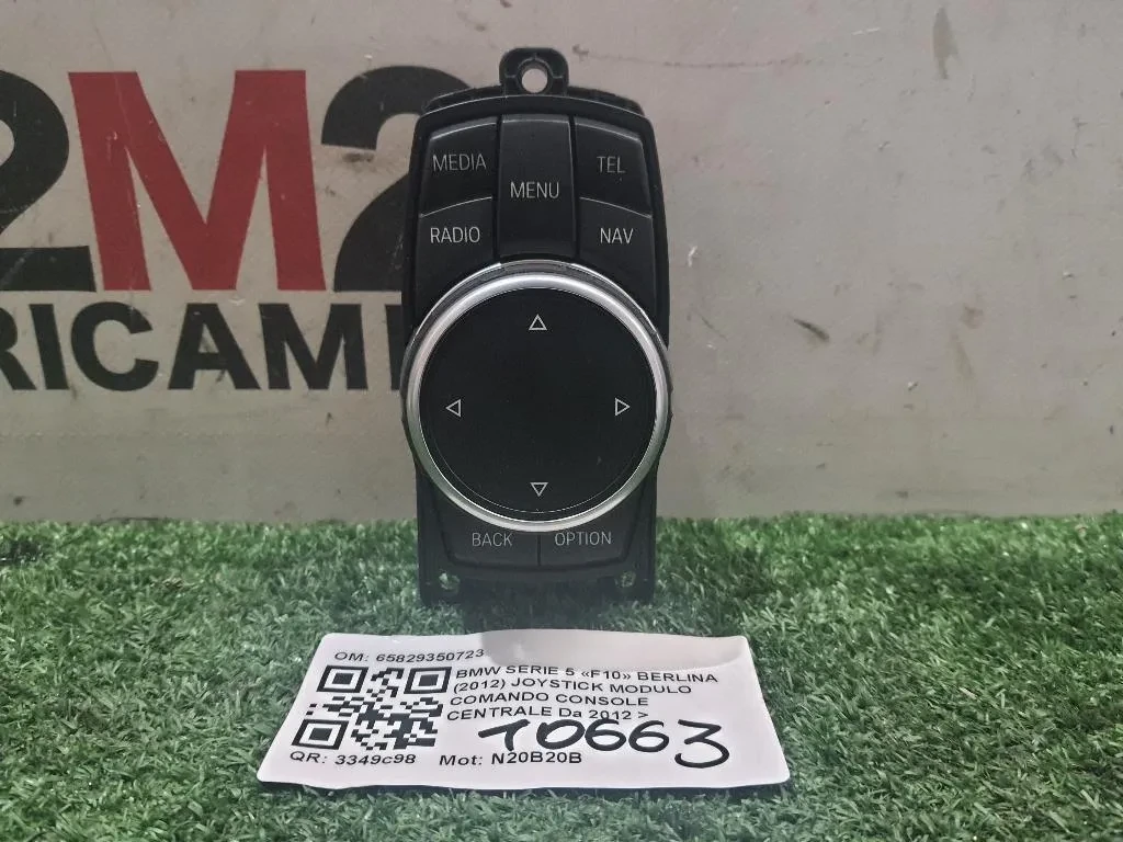 Joystick Modulo Comando Console Centrale 65829350723 Bmw Serie 5 F10 Berlina 2012