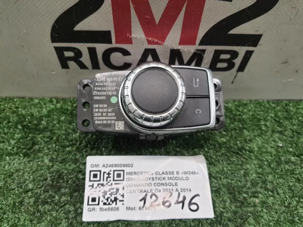 Joystick Modulo Comando Console Centrale A2469009802 Mercedes Classe B W246 2012