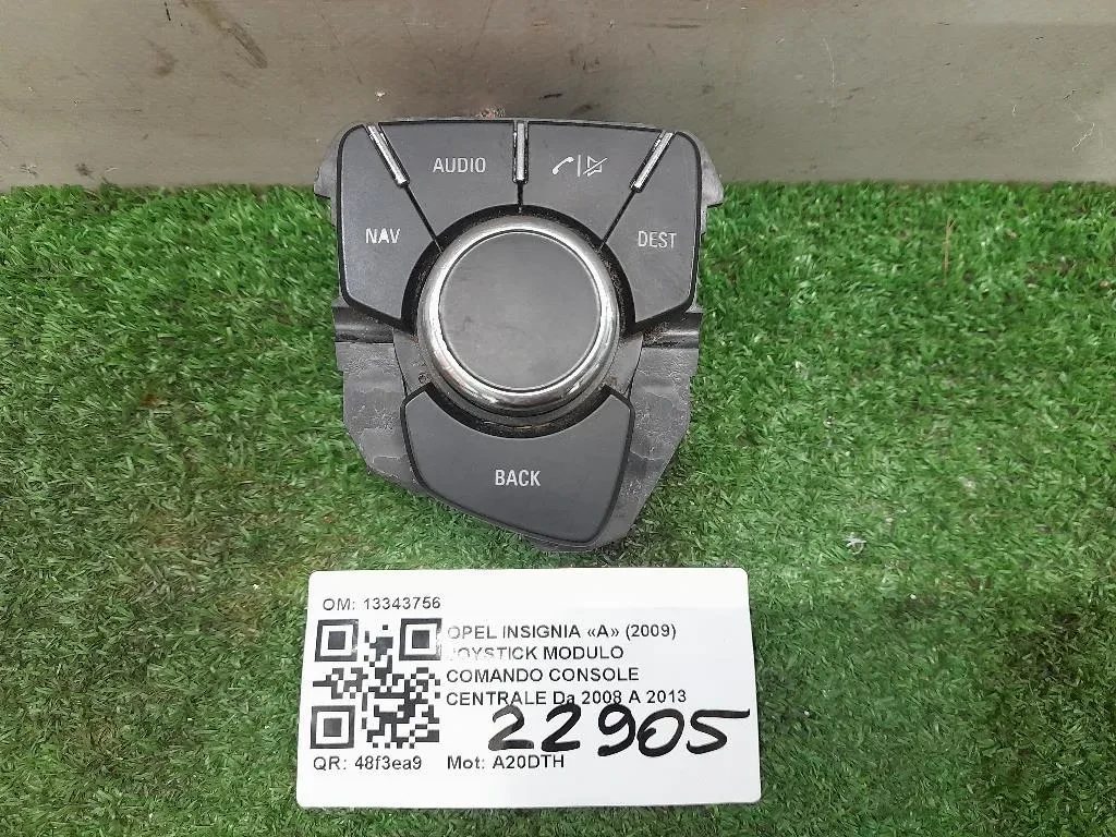 Joystick Modulo Comando Console Centrale 13343756 Opel Insignia A 2009