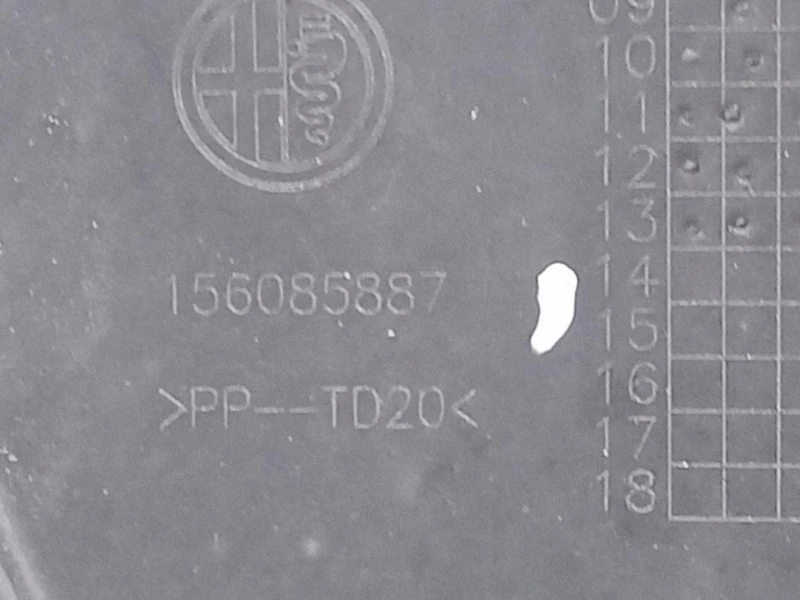 Paraurti ANT 156096901 Alfa Romeo Giulietta 2013