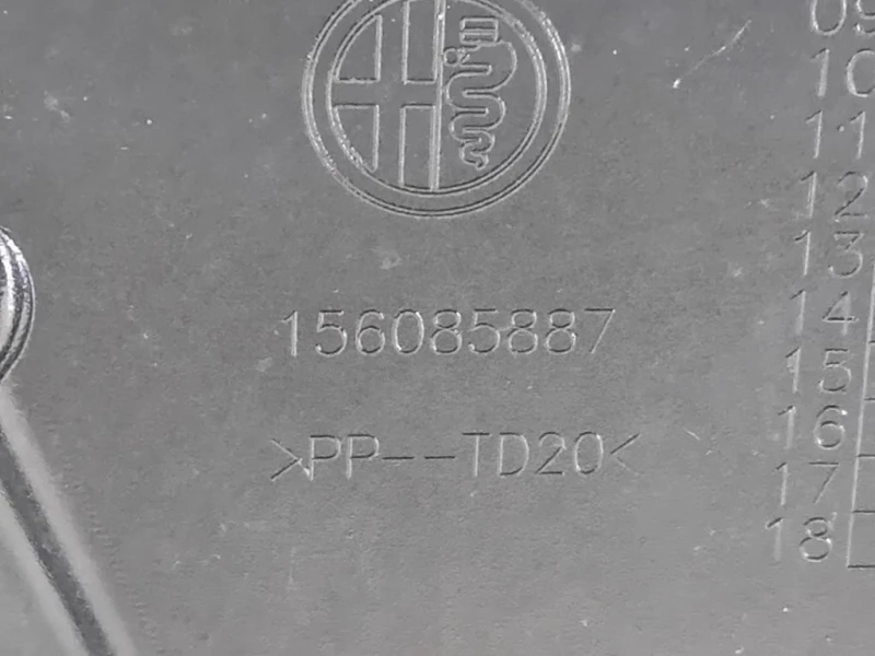 Paraurti ANT 156096901 Alfa Romeo Giulietta 2013