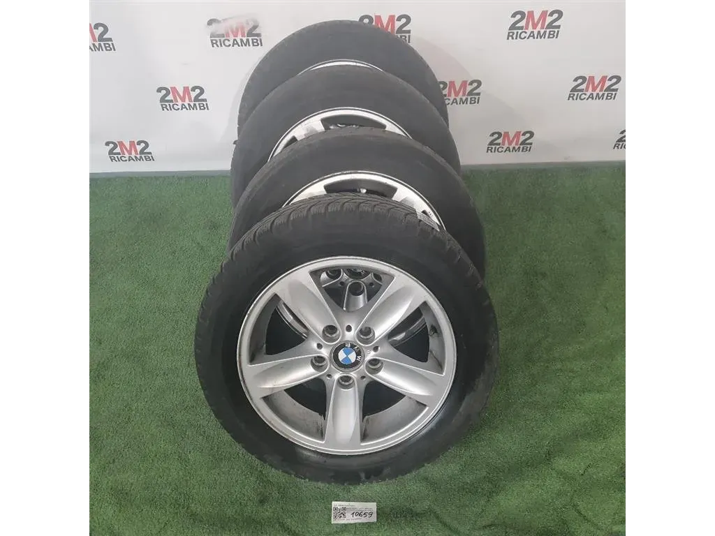 KIT 4 Cerchi 20555 R16 6769401 Bmw Serie 1 E87 Berlina 2005