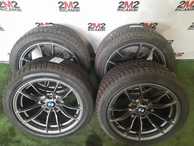 KIT 4 Cerchi CERCHI IN LEGA M SPORT DOPPIA MISURA Bmw Serie 5 F10 Berlina 2012