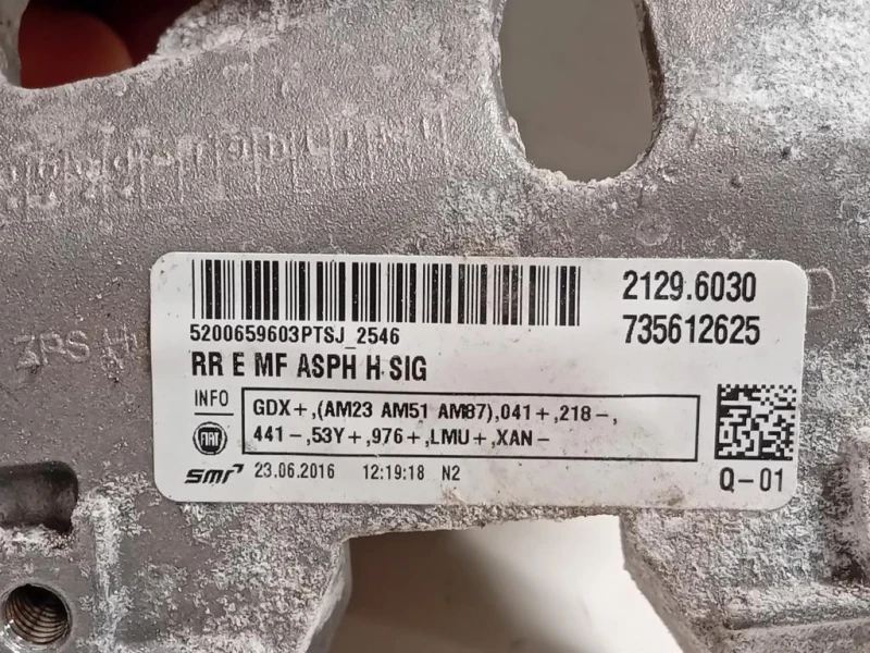 Retrovisore Esterno ANT DX 7 FILI 735612625 Jeep Renegade 2015