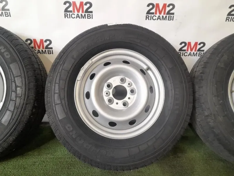 KIT 4 Cerchi CERCHI IN LEGA 22570 R15 C M+S Citroen Jumper III 2014