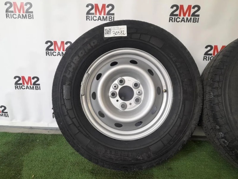 KIT 4 Cerchi CERCHI IN LEGA 22570 R15 C M+S Citroen Jumper III 2014