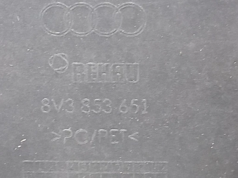 Paraurti ANT 8V3807437 Audi A3 8VF Sportback 2016