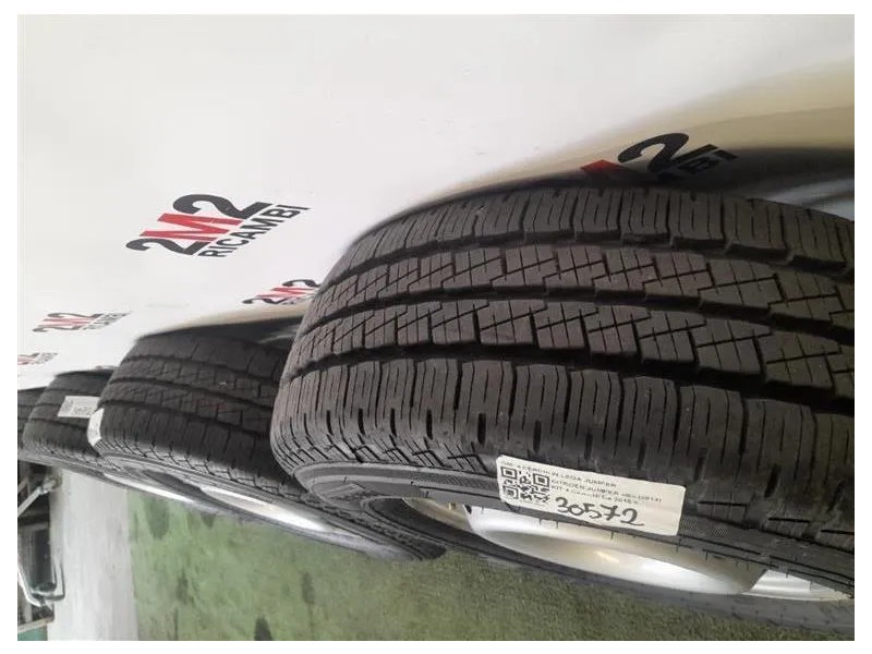 KIT 4 Cerchi CERCHI IN LEGA 22570 R15 C M+S Citroen Jumper III 2014