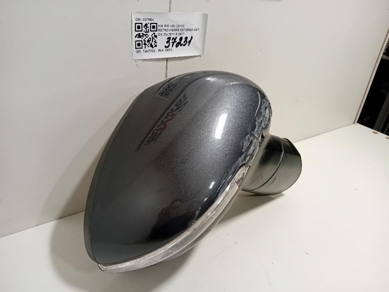 Retrovisore Esterno ANT DX VETRO SPECCHIO Kia RIO III 2012