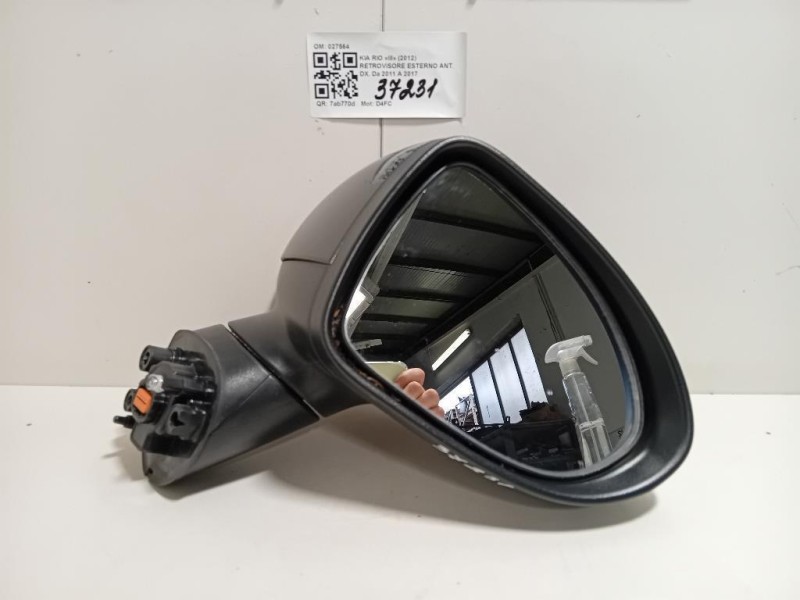 Retrovisore Esterno ANT DX VETRO SPECCHIO Kia RIO III 2012
