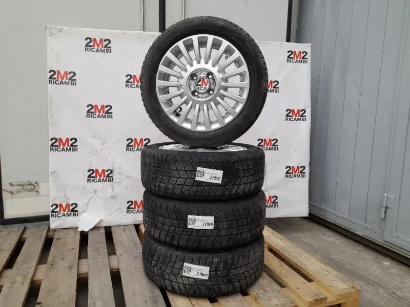 KIT 4 Cerchi 18555 R15 5184535 Fiat 500 II 2008