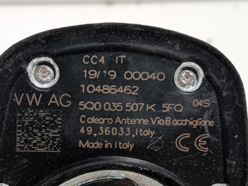 Antenna Radio 5Q0035507K Volkswagen GOLF VII 2013